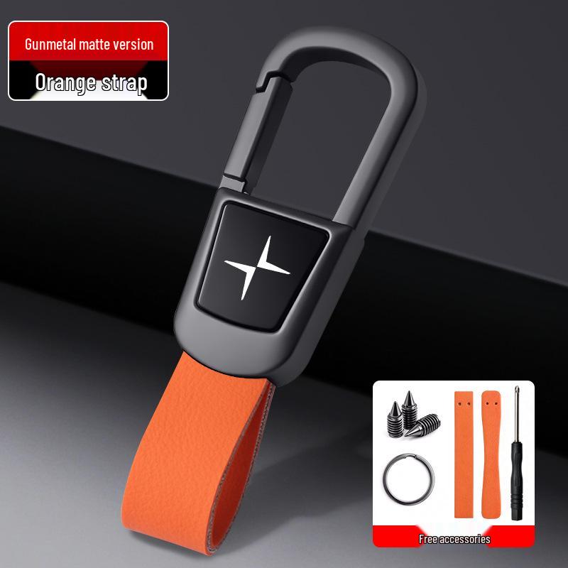 Polestar 2/4/6 Autoschlüsselanhänger Anti-Verlust Halter black