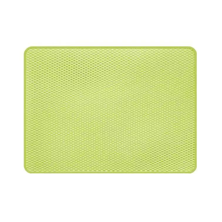 Double Layer Cat Litter Mat Waterproof Pet Toilet Cat Litter Trapping Mat Non Slip Double Layer Cats Litter Box Pad Pet Product