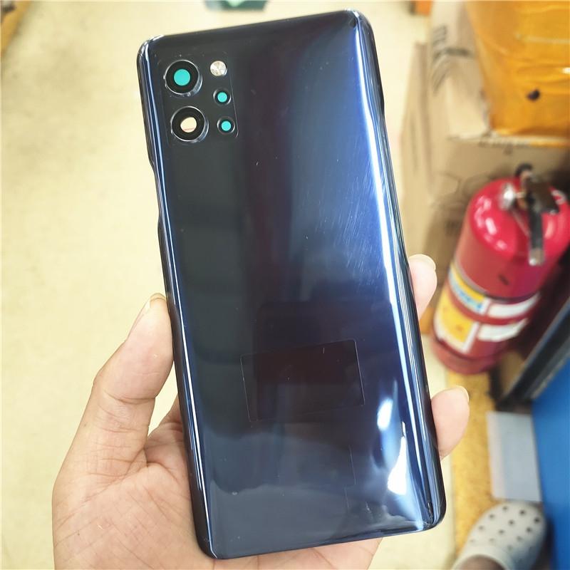 Battery Back Cover Rear Door Housing For LG Q92 5G Battery Cover Camera Frame Lens Replacement Parts