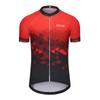 Profesjonalna koszulka kolarska z krótkim rękawem Maillot Ciclismo Męskie zestawy koszulek kolarskich Letni oddychający strój kolarski
