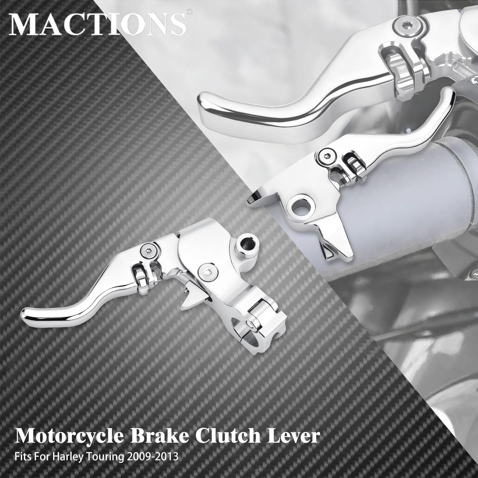 

Motorcycle Brake Clutch Lever Aluminum Handlebar Control Fingers Levers For Harley Touring Road King Electra Glide 2009-2013 Brake Clutch Lever B