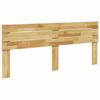 Zagłówek 200 Cm Drewno Lite Dąb