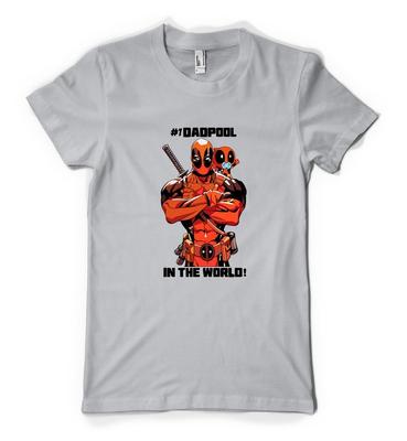 Deadpool No1 Dadpool In The World Funny Personalised Unisex Adult T Shirt