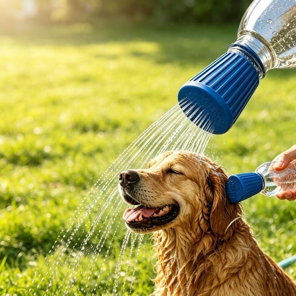 Portable Pet Shower Head Handheld Dog Bath Faucet Pet Grooming Dog Shower Nozzle Camping