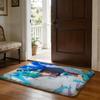 KKaisen Fushiguro Toji Anime Fußmatte Weiche Flanell-Absorbierende Matte Rutschfester Teppich Zuhause Schlafzimmer Badezimmer