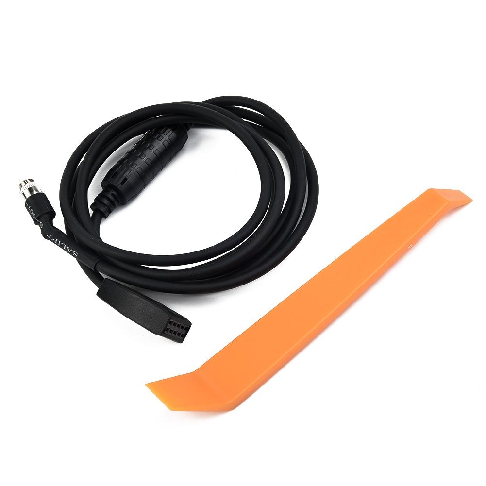 3.5mm Adapter Cable Car Auto AUX In Interface MP3 For BMW E39 E53 X5 E46