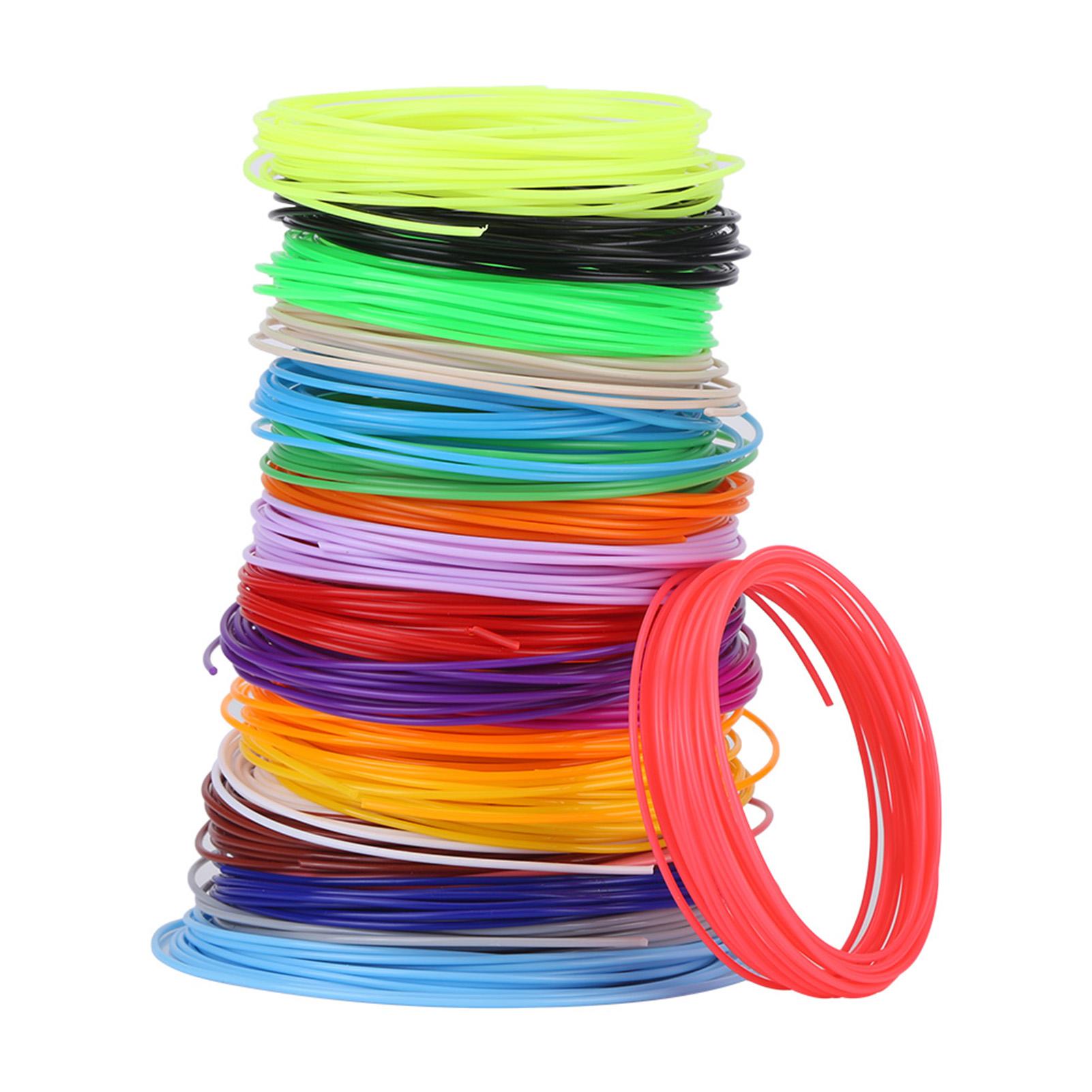 

20 Colors 1.75mm PCL Filament Refills For 3D Printer Printing Pen Low Temperature