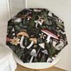 1PC Mushroom Flowers Umbrella-8-Rib Reinforced, Automatic Open, Lightweight & Durable, Cute Fashion Accessory for Outdoor-P63