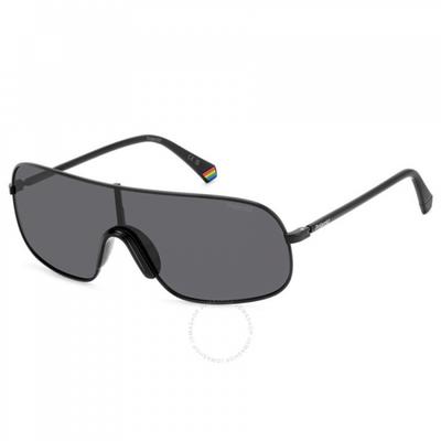 Polaroid Polarized Grey Shield UniSex SunglaSSeS Pld 6222 S 0003 M9 99