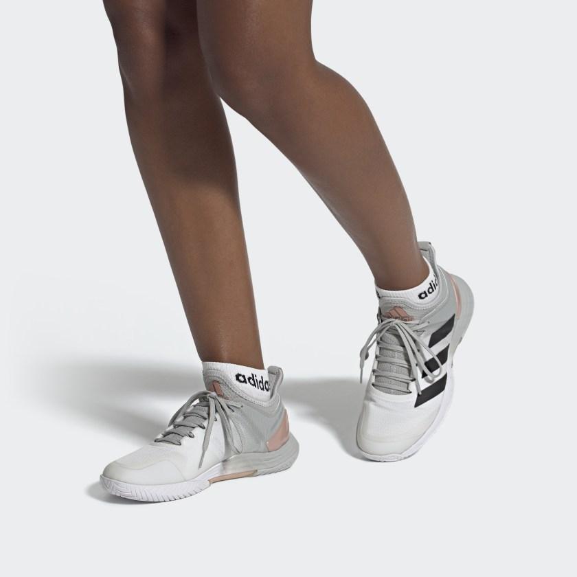 Adidas  Adizero Ubersonic 4 Grey Pink Women Sneakers Grey-Two Core-Black Cloud-White GZ8466