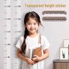 Waterproof Transparent Children's Height Measurement Wall Sticker