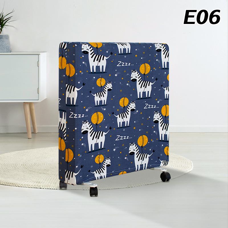 Radiator Dust Cover Cartoon Print Household Oil Tin Dust Cover Heater Dust Cover Electric Heating Dust Cover Home Storage Clean