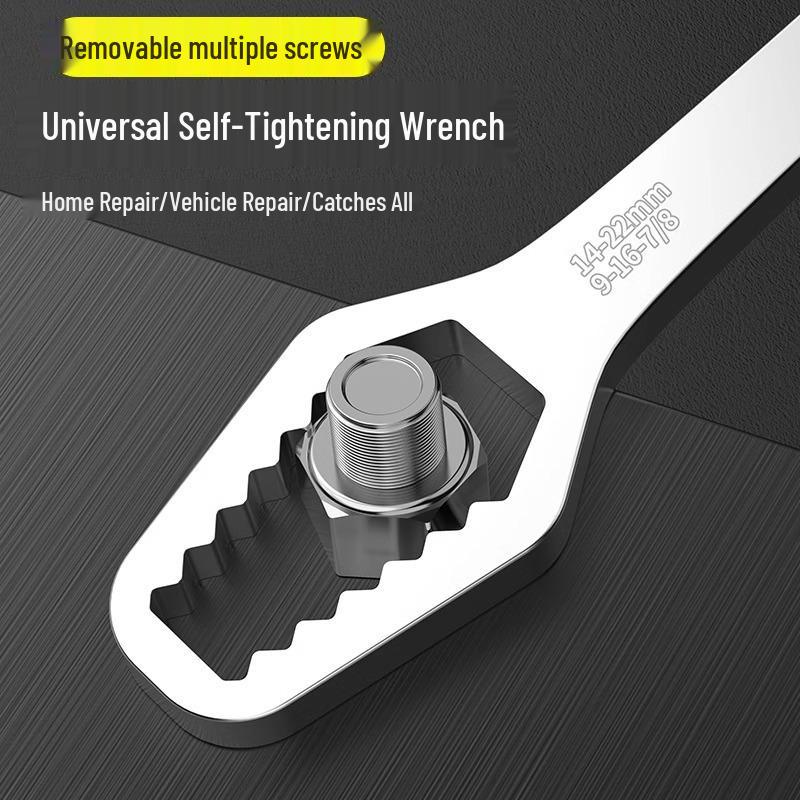Multi-Purpose Double-Ended Adjustable Box & Open-End Wrench for Eyeglasses.