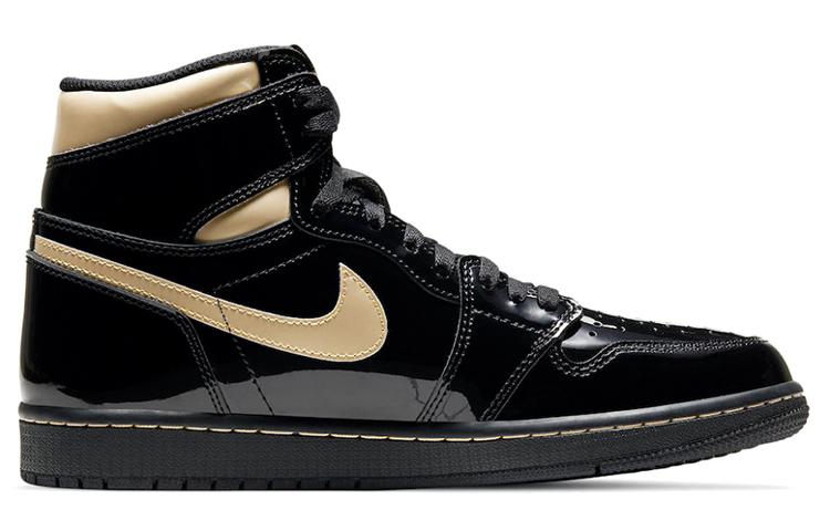 Air Jordan 1 Retro High Og 'Black Metallic Gold' 555088-032