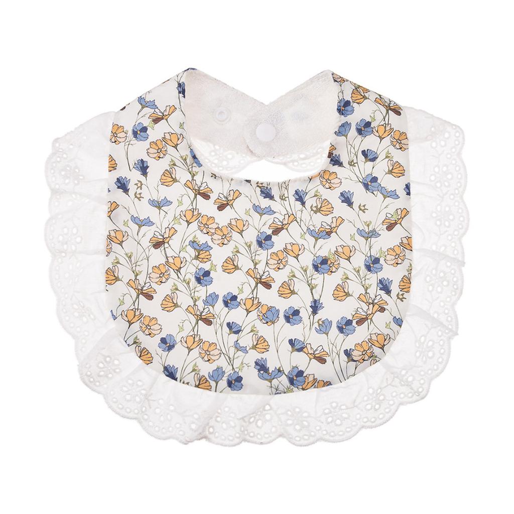 Printed Bib for Baby Newborns Drooling Bib Cotton Burp Cloth With/without Headwear Soft & Comfortable Feeding Towel