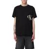 Calvin Klein Ss23 Logo Print Crew Neck Short Sleeve T-Shirt Men Tops Black J30J322875-BLK