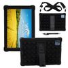 Soft Bubble Silicone Case For URAO X109 10.1 Inch Kids Stand Tablet Cover Shell With Adjust Shoulder Strap