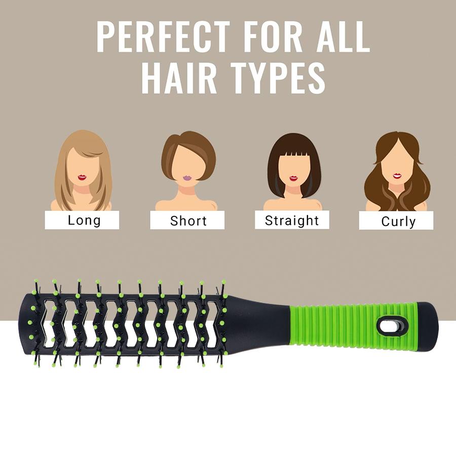 Peigne de Massage Double Face Pro Salon Anti-nœuds Brosses Coiffure Démêlant Dents Larges Anti-chute Peignes Brosse de Coiffage