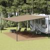 Vidaxl Tent Carpet, Taupe Color, 400X700 Cm, Hdpe