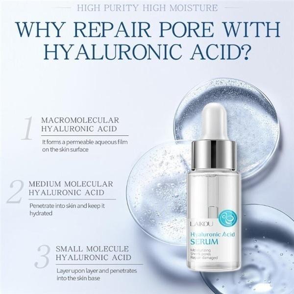 Moisturizing Rejuvenating Facial Serum with Hyaluronic Acid 17ml Eight-color Essence Liquid Sodium Hyaluronate Cherry Niacinamide