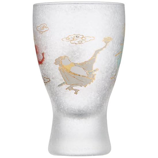 ADERIA Premium Nippon Taste Sake Glass Lucky Animals Bat Masu Sake Glass 100ml Made in Japan Gift Bo