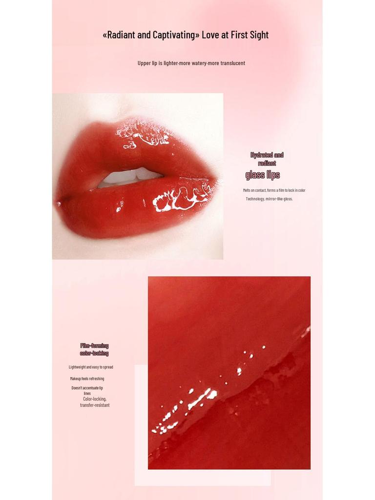 HLOFF Forever Love Velvet Lip Gloss & Lipstick Set - Valentine's & Birthday Gift