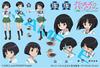 Pit Road Prefectural Oarai High School Public Relations Car Type 95 Compact Passenger Car 1/35 Girls'