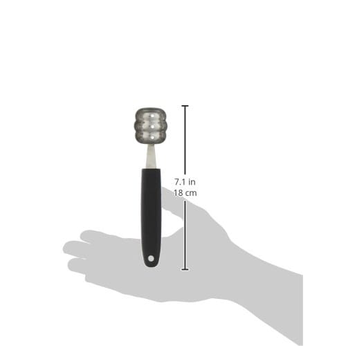 Endo Shoji Commercial TKG Kitchen Tool Borer, Rectangle, KT87716C, PP Handle, Stainless Steel Metal, BKTI601