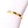 10pcs Golden Napkin Rings Simple Serviette Holder For Wedding Party Banquet Adornment