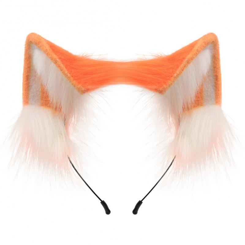 Handmade Fox Wolf Ears Headband Cute Costume Prop Kids Party Cosplay
