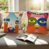 Colorful Geometric Painting Art Cushion Cover Pillowcase Upholstery Sofa Throw Pillow Home Decor Pillowcas