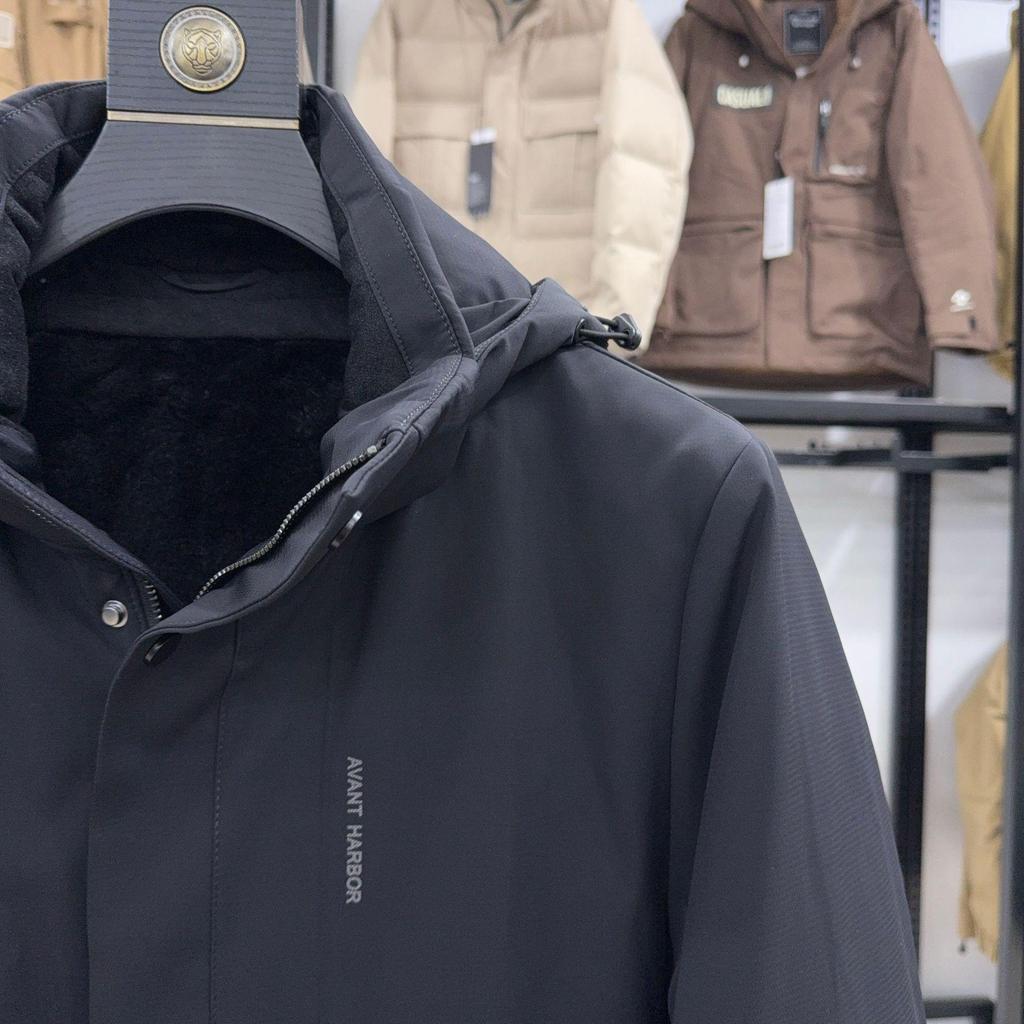 H Family Hooded Jacket: Stylish, Casual, Versatile with Detachable Lining - Model 4Y003A