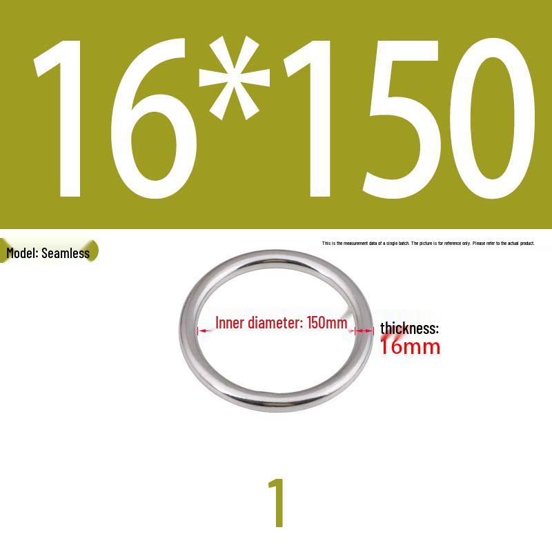 304 Stainless Steel Seamless O-Ring for Lifting and Hammock Yoga Connection