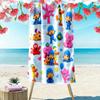 Pocoyo Cartoon Print Beach Towel, Large Soft Quick Dry Towel for Beach Camping Swimming