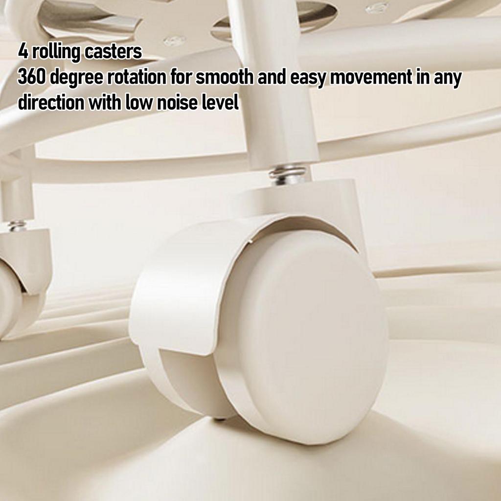 Low Roller Seat Comfortable 360 Degree Rotating Low Rolling Stool with Wheels for Home Office Garage Shop Round Black