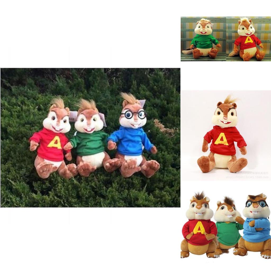 Cuddly Alvin And The Chipmunks Plush Soft Stuffed Animal Doll Toy Gift