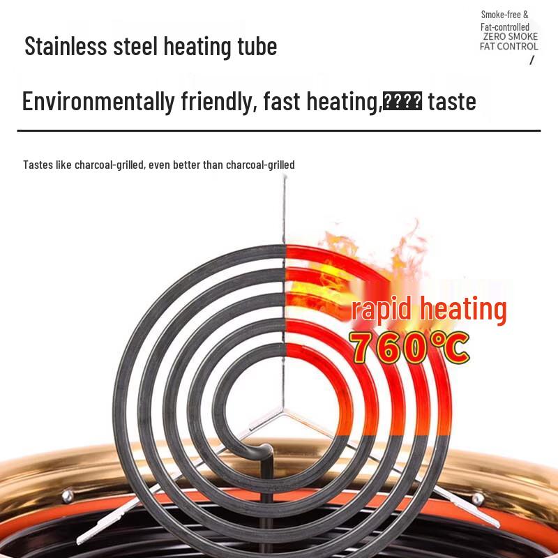 High-Temperature Bottom-Exhaust Charcoal BBQ Grill