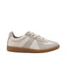All-leather German training shoes women's 2025 new versatile flat-soled lace-up casual sports little white shoes Forrest Gump board shoes