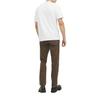 T-shirt coton - PREMIUM BY JACK &amp; JONES - Regular - Blanc - Manches courtes - Col arrondi