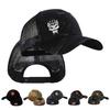 Unisex Snapback Καπέλο Μπέιζμπολ με Κεντητό Λύκο και Διχάλες, Παραλλαγής, Ρυθμιζόμενο, Καθημερινό, Αντηλιακό, για Άνοιξη και Φθινόπωρο, Εξωτερικού Χώρου