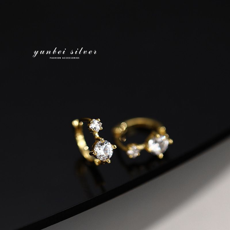 

2025 Новые серьги-пусеты для женщин, ухаживающие за ушами, необычные, гипоаллергенные, серьги-гвоздики, модный дизайн для особых интересов, серьги-кольца, новые, легко сочетаемые