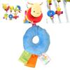 Adorable Baby Newborn Infant Hanging Rattles For Crib Stroller With Vibrant Colors
