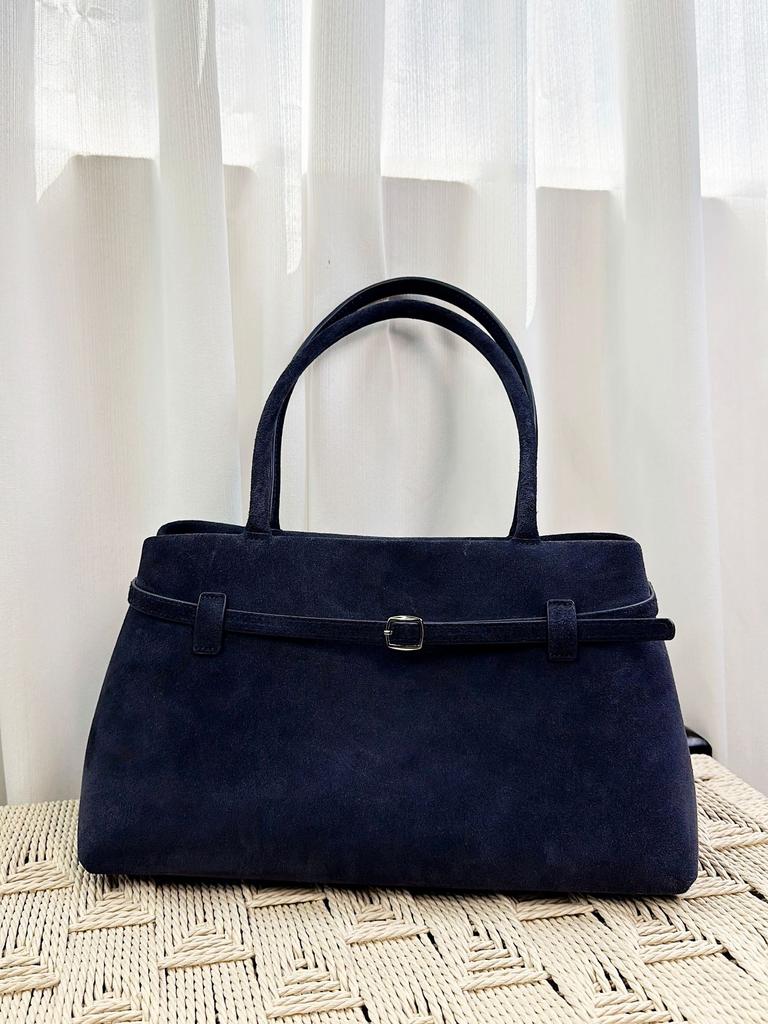 And New Style Small Capacity Real Leather Shoulder Bag With Strap Large Capacity Handbag Single Compartment Bag