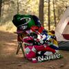 Personalized Custom Name Blanket - Mighty Morphin Power Rangers Print Design,Blanket for Sofa,Bed,Travel,Camping - Soft and Warm, Great Gift