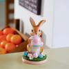 Enfeites de Coelho para Artesanato de Páscoa 3,5 Polegadas Para Decorar e Decorações de Páscoa Enfeites de Coelho para Artesanato de Páscoa, Decorações de Páscoa