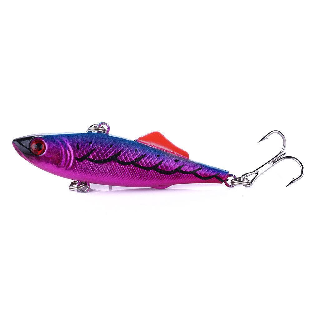 Full swimming layer flutter swimming submergedVIBFake bait7cm16.5gBionic Fishing Lure for Long Casting, Bass and Pike, Essential