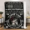 Gothic Skull Love Forever Always Plush Blanket Soft Comfortable All Seasons Perfect Sofa Office Naps Outdoor Travel Makes Great Gift