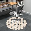 1pc Snail Shell Office Round Area Rug, Indoor Mat Suitable For Office, Under Office Chairs Bedroom Living Room Home Decor, Room Deco