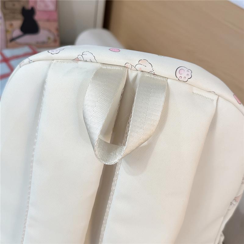 Student Schoolbag Women's Large Capacity Ice Cream Dog Lightweight Backpack