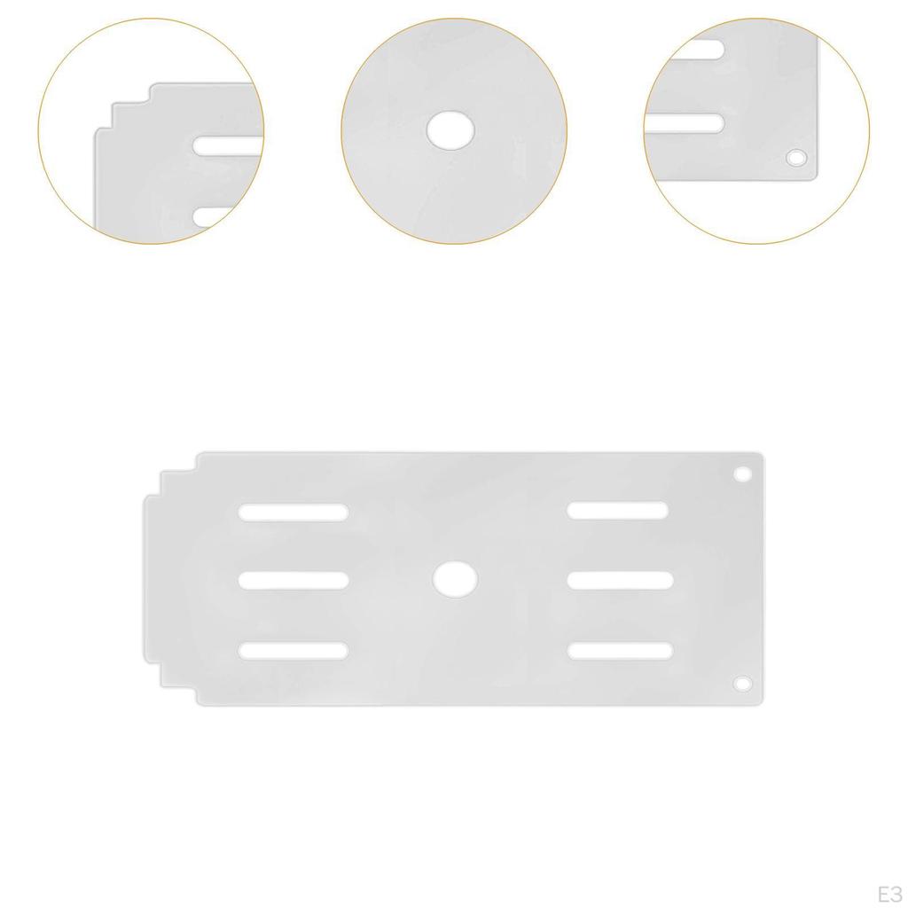 Tank Lid with Feeding Holes, Aquarium Acrylic Canopy